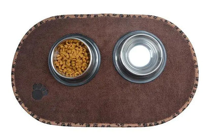 Pet Food Mat, Non-Slip & Washable